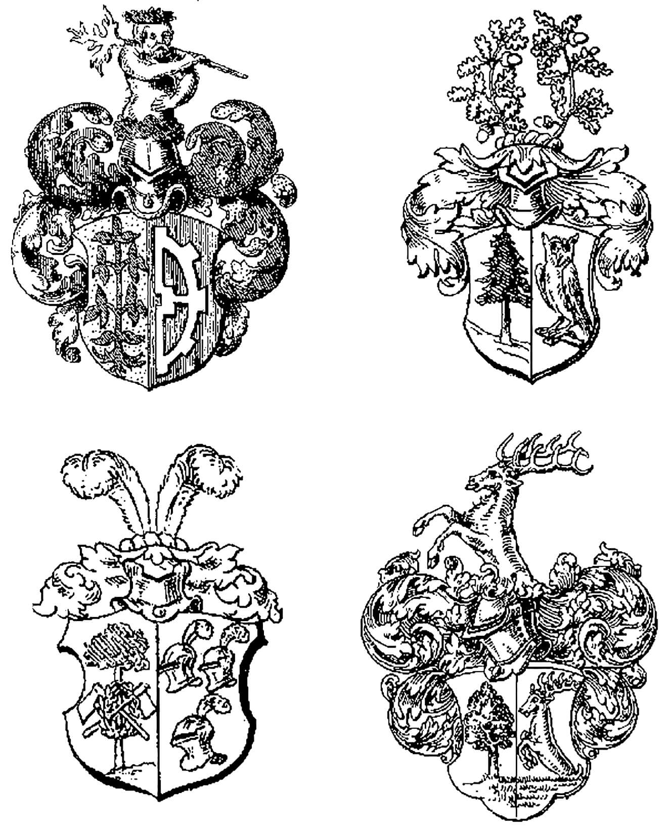 Beispiele bürgerlicher Wappen